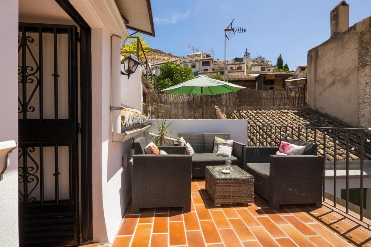 Coqueto Apartamento Duplex Con Terraza Privada Y Parking Granada Eksteriør bilde