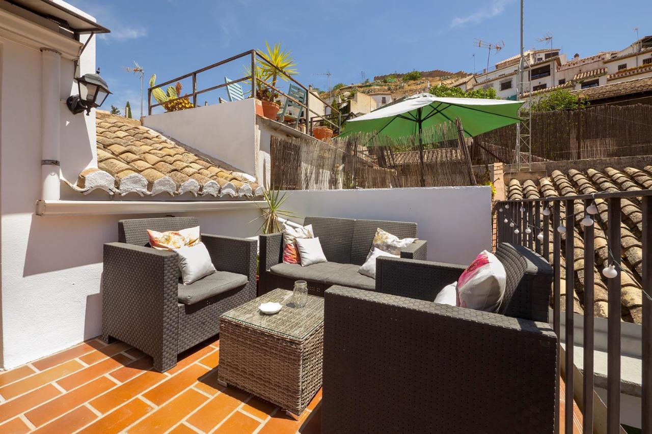 Coqueto Apartamento Duplex Con Terraza Privada Y Parking Granada Eksteriør bilde